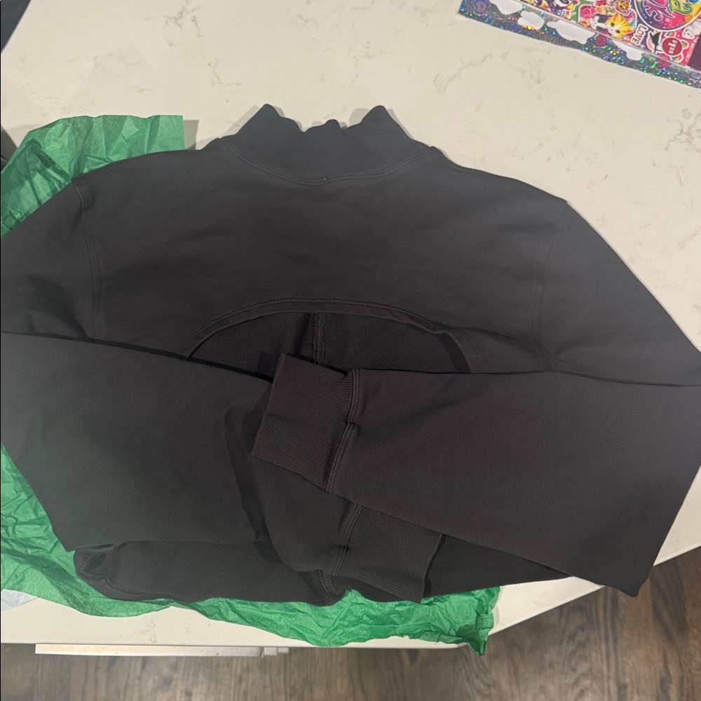 lululemon athletica Black Open-Back Sweatshirt - Picture 5 of 7